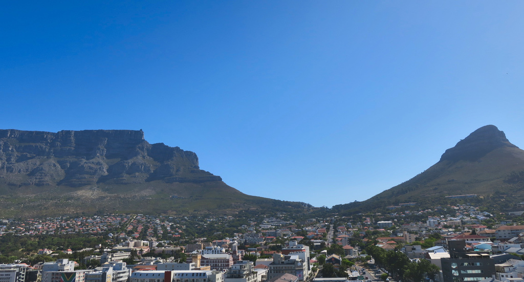 Столовая гора Кейптауна веб-камера